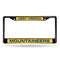 Subaru License Plate Frame West Virginia Black Laser Chrome Frame