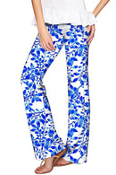 Whimsy Amelia Blue & White Print Palazzo Pant - Women-Whimsy-XS-White/Blue-JadeMoghul Inc.
