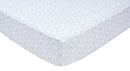 White and Gray Circles Fitted Crib Sheet-GRAY CRC-JadeMoghul Inc.