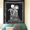 White Black Sun Moon Mandala Tapestry Wall Hanging Celestial Wall Tapestry Hippie Wall Carpets Dorm Decor Psychedelic Tapestry AExp