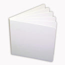 WHITE HARDCOVER BLANK BOOK 11X8-1/2-Supplies-JadeMoghul Inc.