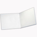 WHITE HARDCOVER BLANK BOOK 8.5 X 11-Supplies-JadeMoghul Inc.