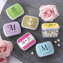 White Mint Tin - Wedding (Available Personalized)(24 Pcs)-Wedding Ceremony Accessories-JadeMoghul Inc.