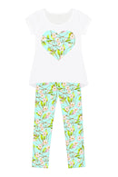 White Muse Mary Set - Girls-Muse-4-Mint/Green/White-JadeMoghul Inc.