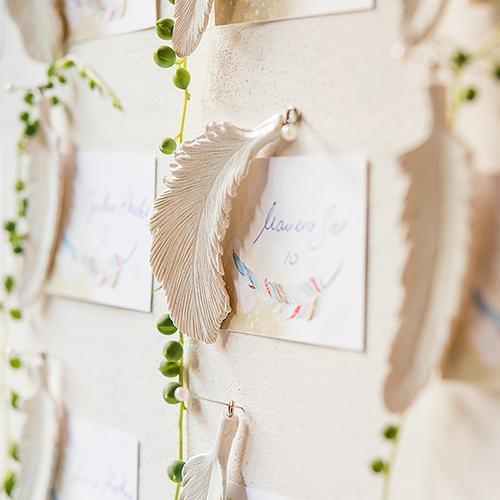 White Resin Feather Ornament Assortment (Pack of 1)-Popular Wedding Favors-JadeMoghul Inc.