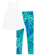 White Tropical Dream Donna Set - Women-Tropical Dream-XS-Navy/Blue/Green/White-JadeMoghul Inc.