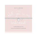 Will You Be My Bridesmaid Silver Bracelet with Heart Charm (Pack of 1)-Personalized Gifts for Women-JadeMoghul Inc.