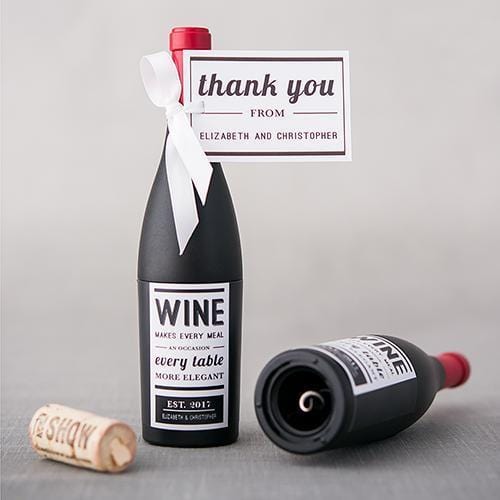 Wine Bottle Shaped Corkscrew in Gift Box (Pack of 1)-Favors by Theme-JadeMoghul Inc.