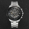 Winner Skeleton Mechanical Watch Luxury Men Black Waterproof Fashion Casual Military Brand Sports Watches Relogios Masculino-black-JadeMoghul Inc.