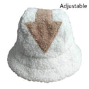 Winter Cow Leopard Print Faux Fur Plush Bucket Hats For Women Outdoor Warm Hat Soft Velvet Fisherman Cap Lady Fashion Panama AExp