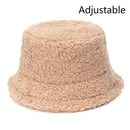 Winter Cow Leopard Print Faux Fur Plush Bucket Hats For Women Outdoor Warm Hat Soft Velvet Fisherman Cap Lady Fashion Panama JadeMoghul Inc.