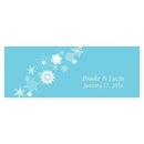 Winter Finery Large Cling Berry (Pack of 1)-Wedding Signs-Aqua Blue-JadeMoghul Inc.