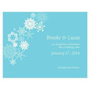 Winter Finery Save The Date Card Berry (Pack of 1)-Weddingstar-Sea Blue-JadeMoghul Inc.