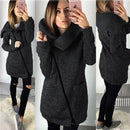 Winter Fleece Oversized Hoodie Jacket Coat-Black-S-JadeMoghul Inc.