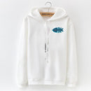 Winter Fleece Pullover Hoodie-cj38 unicorn-S-JadeMoghul Inc.