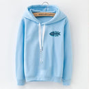 Winter Fleece Pullover Hoodie-cj38 unicorn-S-JadeMoghul Inc.