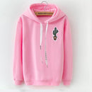 Winter Fleece Pullover Hoodie-cj52 cactus-S-JadeMoghul Inc.