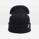 Winter Hat For Men Skullies Beanies Women Fashion Warm Cap Unisex Elasticity Knit Beanie Hats-A Black-JadeMoghul Inc.