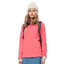 Winter Thermal Fleece Jacket-Women Watermelon Red-S-JadeMoghul Inc.