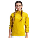 Winter Thermal Fleece Jacket-Women Yellow-S-JadeMoghul Inc.