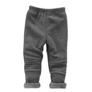 Winter Warm Baby Kid Girls Leggings Pants Basic Elastic Waist Thick Skinny Trousers X16-Grey-5-JadeMoghul Inc.