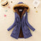 Winter Warm fur Lined Jacket-Royal Blue-XXL-JadeMoghul Inc.
