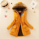 Winter Warm fur Lined Jacket-Yellow-XXL-JadeMoghul Inc.