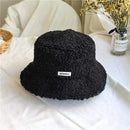 Winter Women Hats Teddy Velvet Warm Ear Protector Fisherman Hat Accessories Vintage Lamb Velvet Cap Lovely Plush Bucket Hat AExp