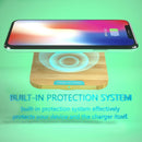 Wireless Charger, Auckly Bamboo Qi Wireless Charging Pad Ultra Slim for iPhone 8/ 8 Plusand Samsung Galaxy s9/s9plus iphone x-Russian Federation-Universal-JadeMoghul Inc.