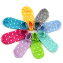 Women 10 Pairs Ankle Length Solid / Printed Socks-love heart-One Size-JadeMoghul Inc.
