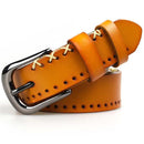 Women 100% Real Cowhide Leather Belt-Brown-110cm-JadeMoghul Inc.