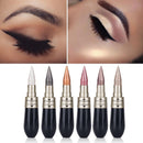 Women 2 in 1 Eyes Glitter Metallic Creamy Eye Shadow And Liquid Eye Liner Duo-1-JadeMoghul Inc.