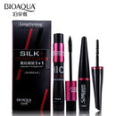 Women 2 pc Waterproof Silk Fiber Double Effect Lengthening Mascara Set--JadeMoghul Inc.