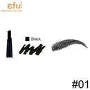 Women 24 Hours Long-lasting Soft And Smooth Eyebrow Enhancer Pencil-7046 Black-JadeMoghul Inc.