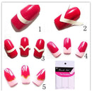 Women 24 pcs Stripes Design Nail Decal And Sticker Sheet--JadeMoghul Inc.