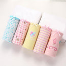 Women 5Pcs Comfortable Cotton Printed Panties-20692 5A-L-JadeMoghul Inc.