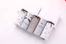 Women 5Pcs Comfortable Cotton Printed Panties-25572 5A-L-JadeMoghul Inc.