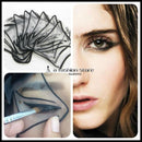Women 7 In 1 Cat Eyeliner / Eyebrow Drawing Guide Reusable Stencil--JadeMoghul Inc.