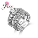 Women 925 Sterling Silver Elegant Ring Set-7-JadeMoghul Inc.