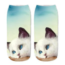 Women Ankle Length 3D Animal Print Socks