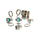 Women Antique Silver Midi Rings Set-RJDY43228-JadeMoghul Inc.