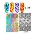 Women Assorted Designs Nail Art Vinyl Stencils And Template Sheet-1-JadeMoghul Inc.