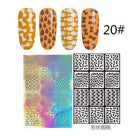 Women Assorted Designs Nail Art Vinyl Stencils And Template Sheet-1-JadeMoghul Inc.