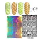 Women Assorted Designs Nail Art Vinyl Stencils And Template Sheet-1-JadeMoghul Inc.