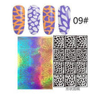 Women Assorted Designs Nail Art Vinyl Stencils And Template Sheet-1-JadeMoghul Inc.