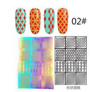 Women Assorted Designs Nail Art Vinyl Stencils And Template Sheet-2-JadeMoghul Inc.