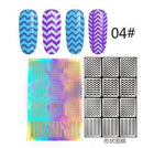 Women Assorted Designs Nail Art Vinyl Stencils And Template Sheet-4-JadeMoghul Inc.