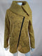 Women Autumn Winter Clothes Warm Fleece Jacket Slant Zipper Collared Coat Casual Clothing Overcoat Tops Female Coat Sweatshirts-Yellow-S-China-JadeMoghul Inc.