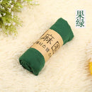 Women Basic Long Scarf In Solid Colors Cotton , polyester, Linen-green-JadeMoghul Inc.
