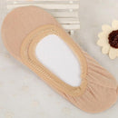 Women Boat Socks In Solid Colors-skin color-One Size-JadeMoghul Inc.